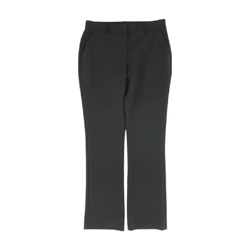 Black Solid Chino Pants