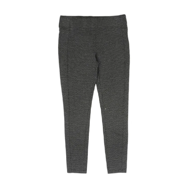 Charcoal Herringbone Dress Pants