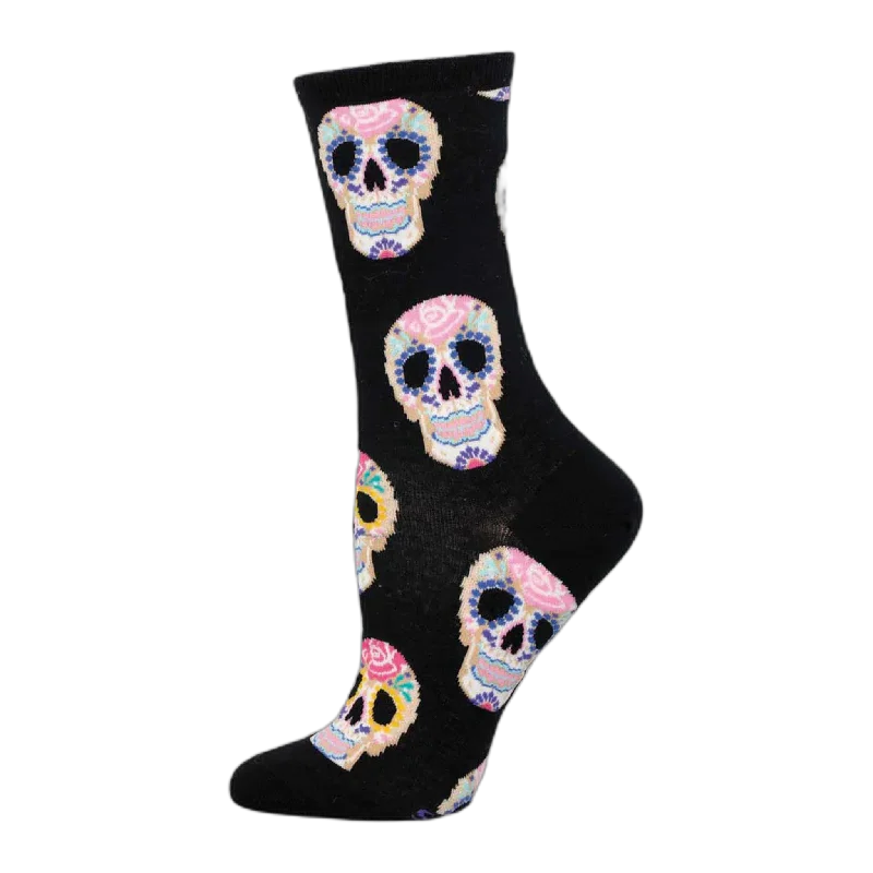 Dia De Los Muertos Skull Socks