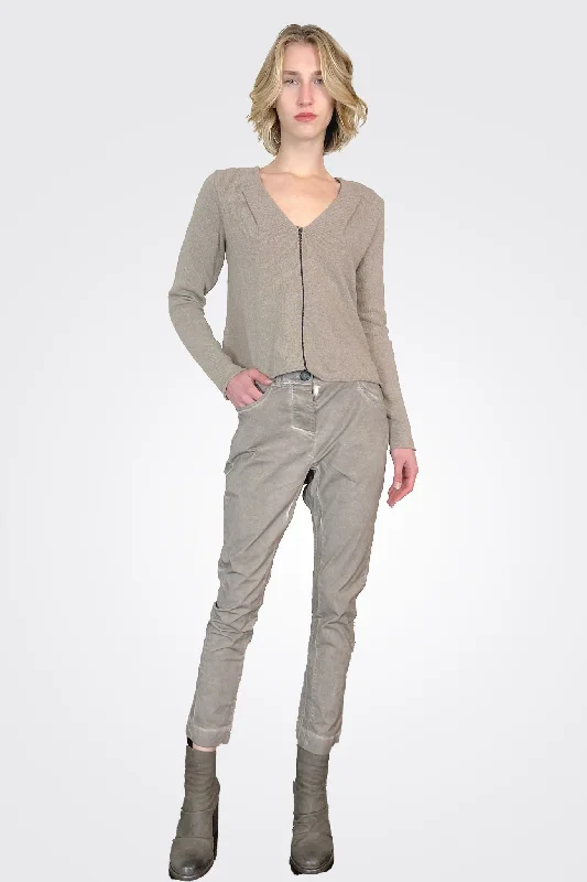 Tibble Slim Fit Pants - Beige Old Dye